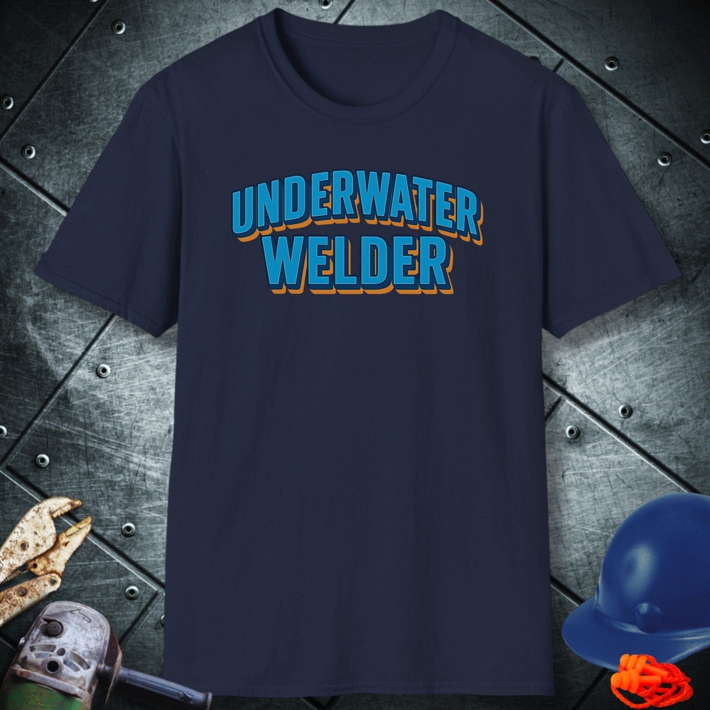 Underwater welder tshirt