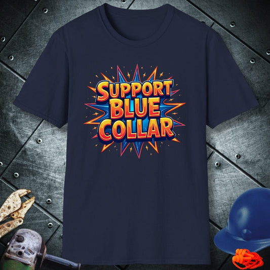 BOOM! BLUE COLLAR | BLUE COLLAR T-SHIRT