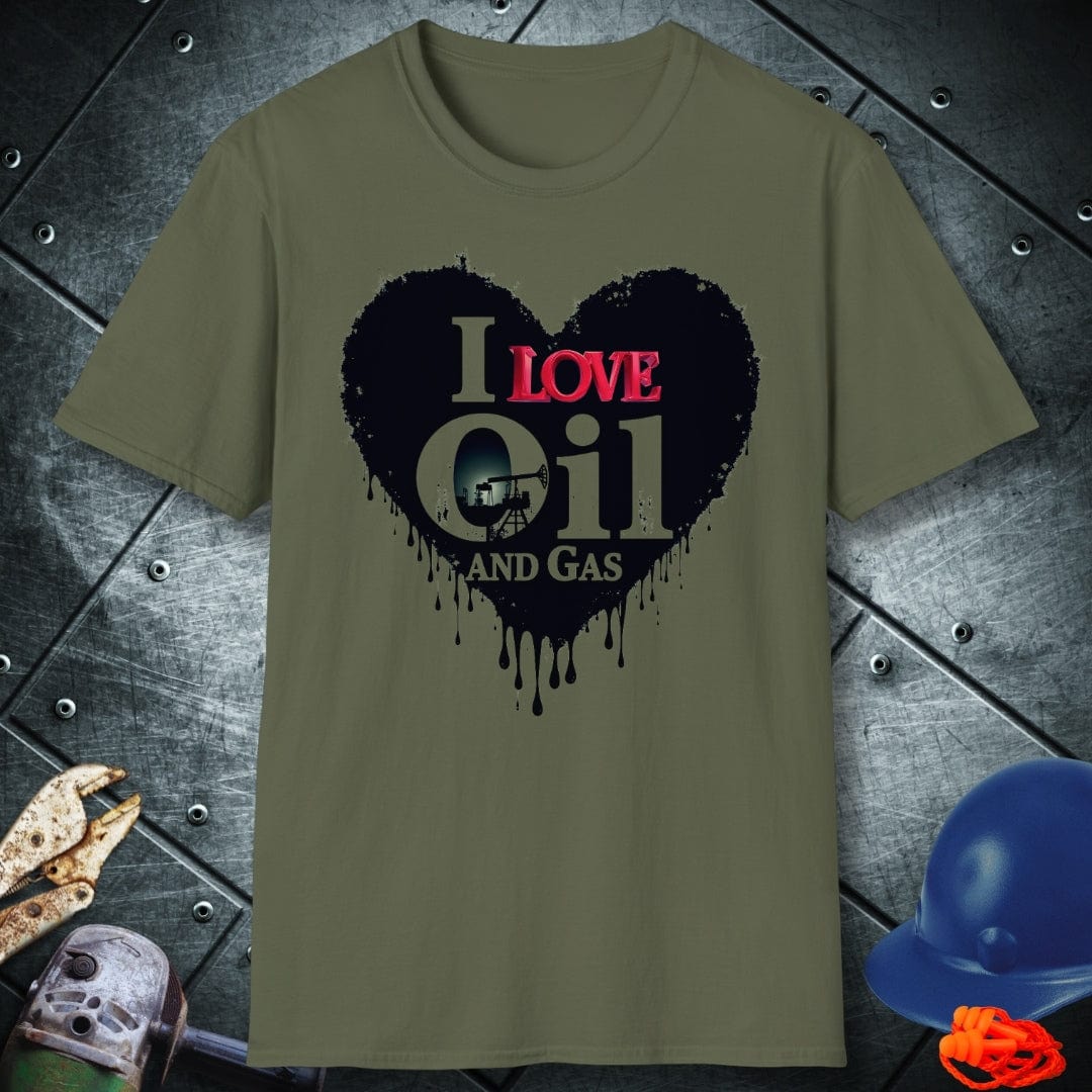 I LOVE OIL | OIL & GAS T-SHIRT