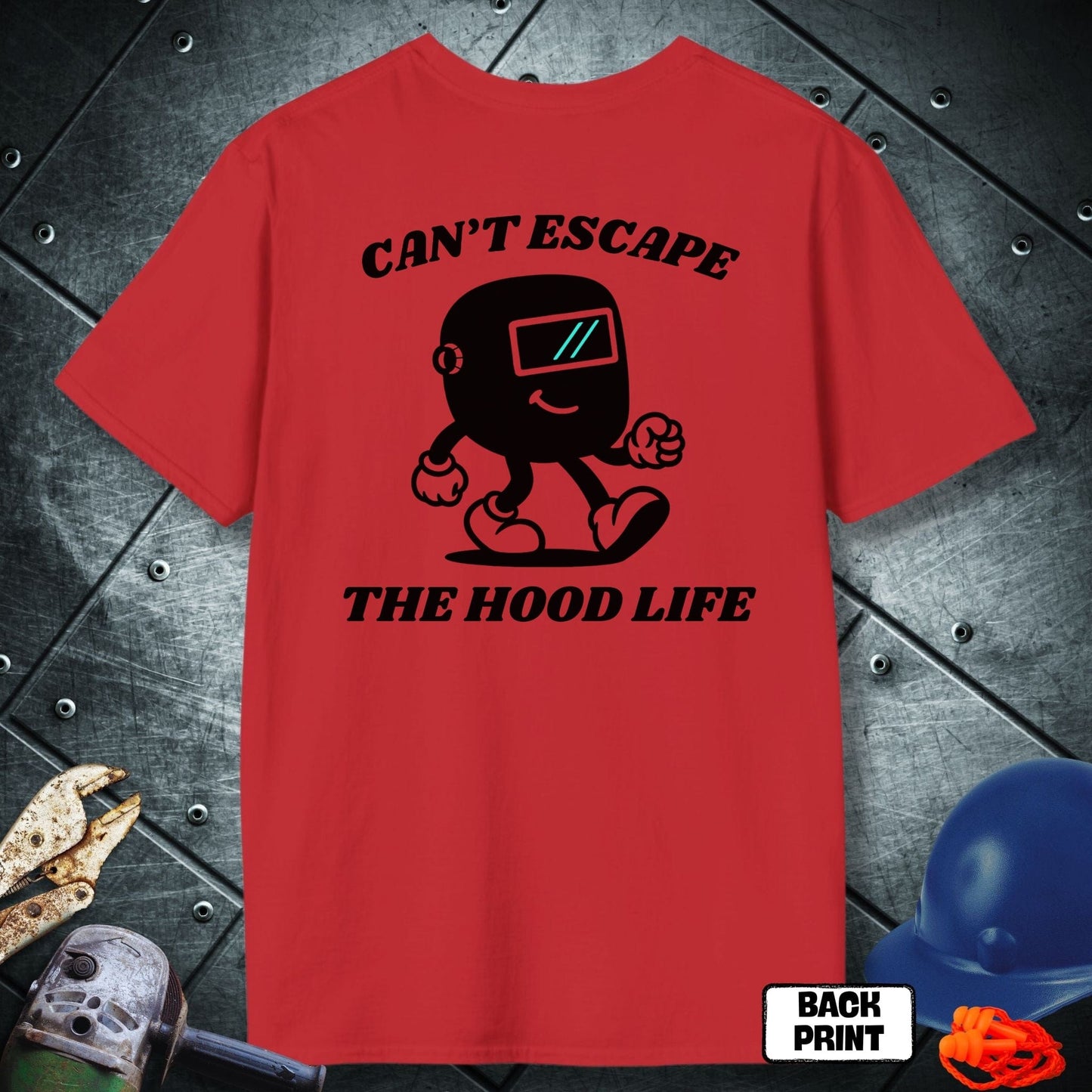 Red Hood Trapped Backprint