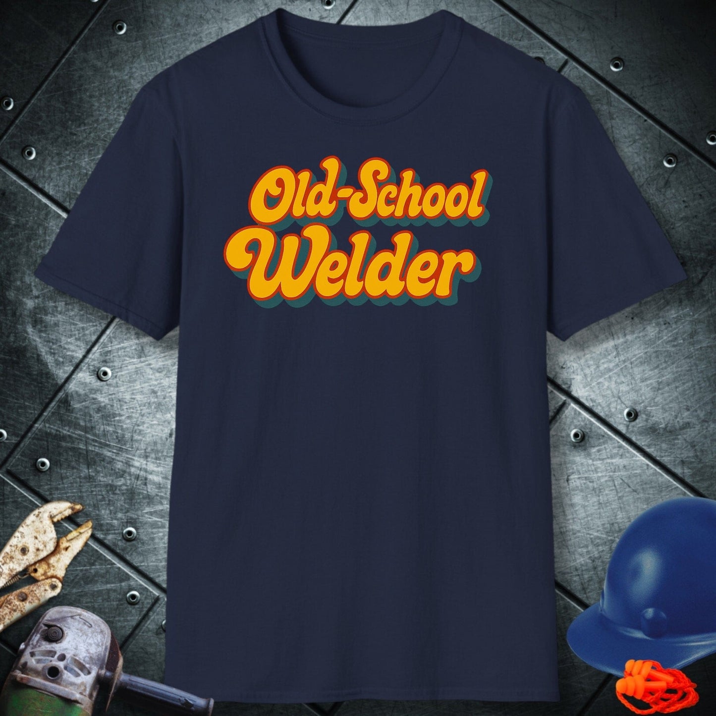 Old School welder shirt