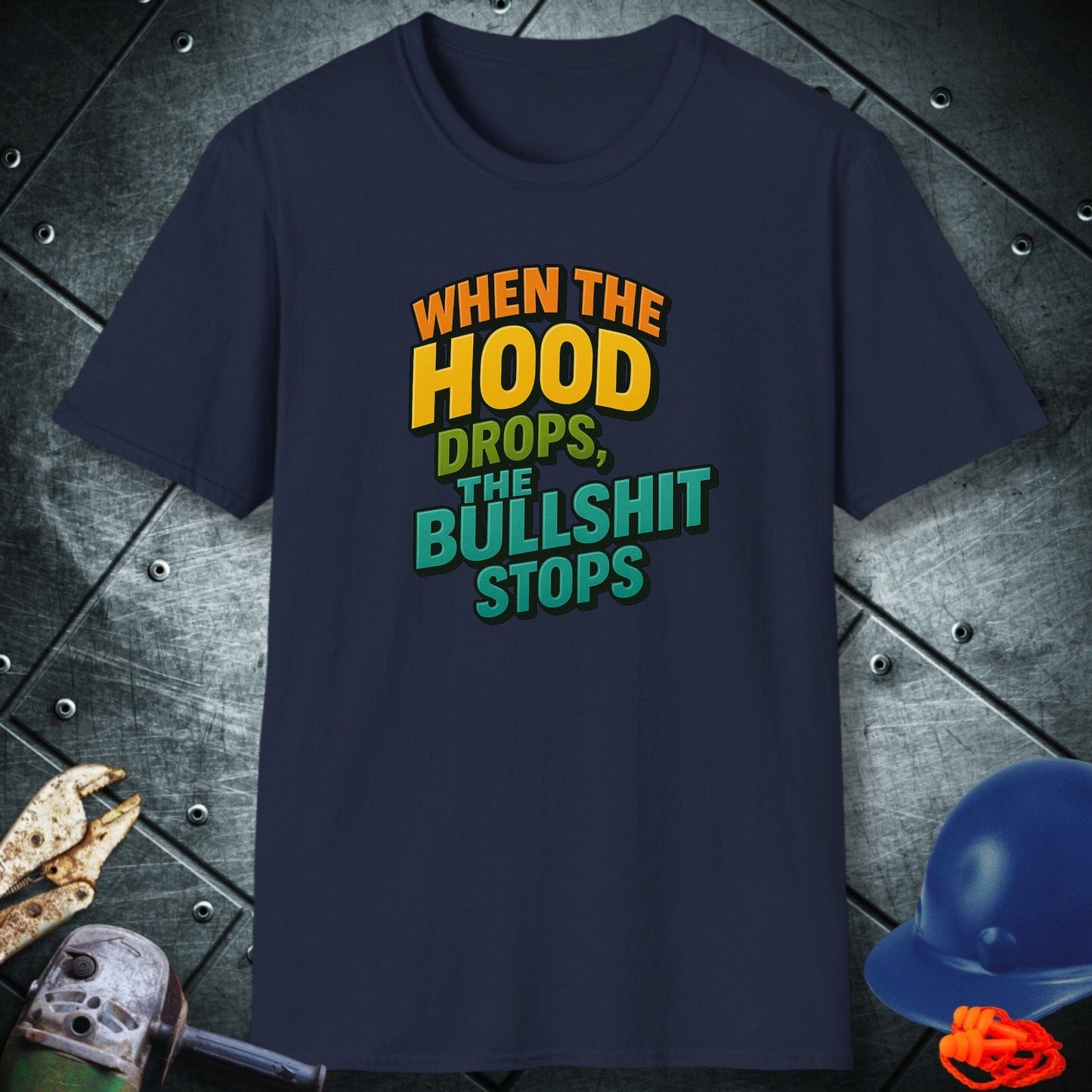 Hood Drop Welder shirt