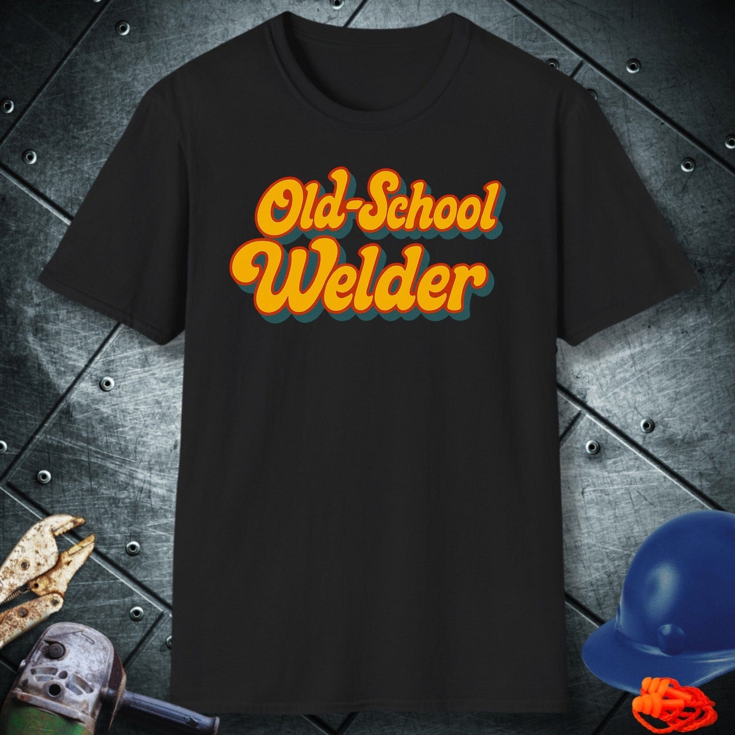 Old School welder shirt