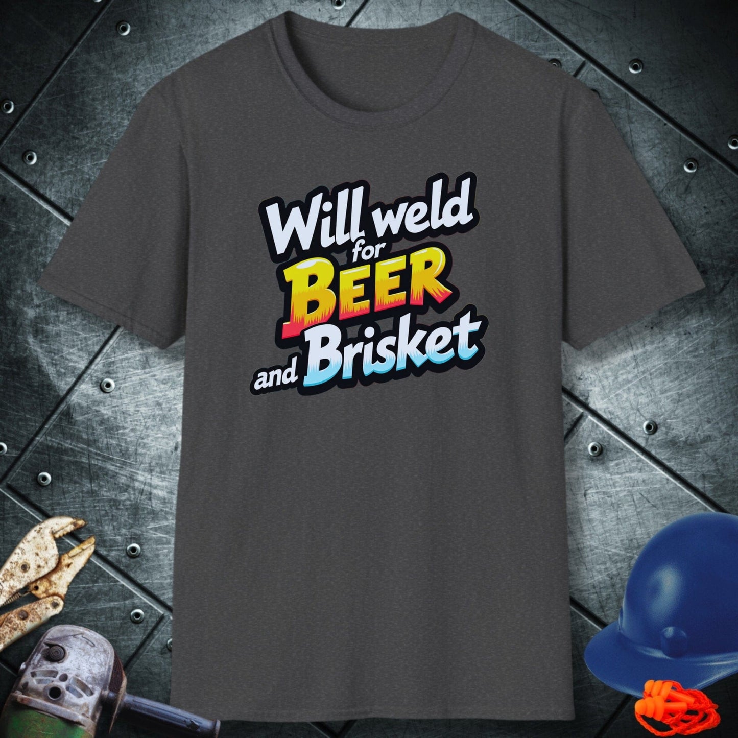 Beer and Brisket Welder shirt