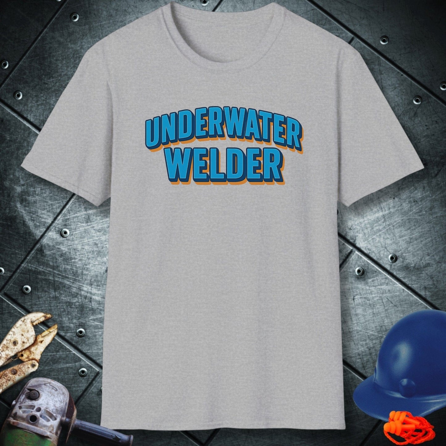 Underwater welder tshirt