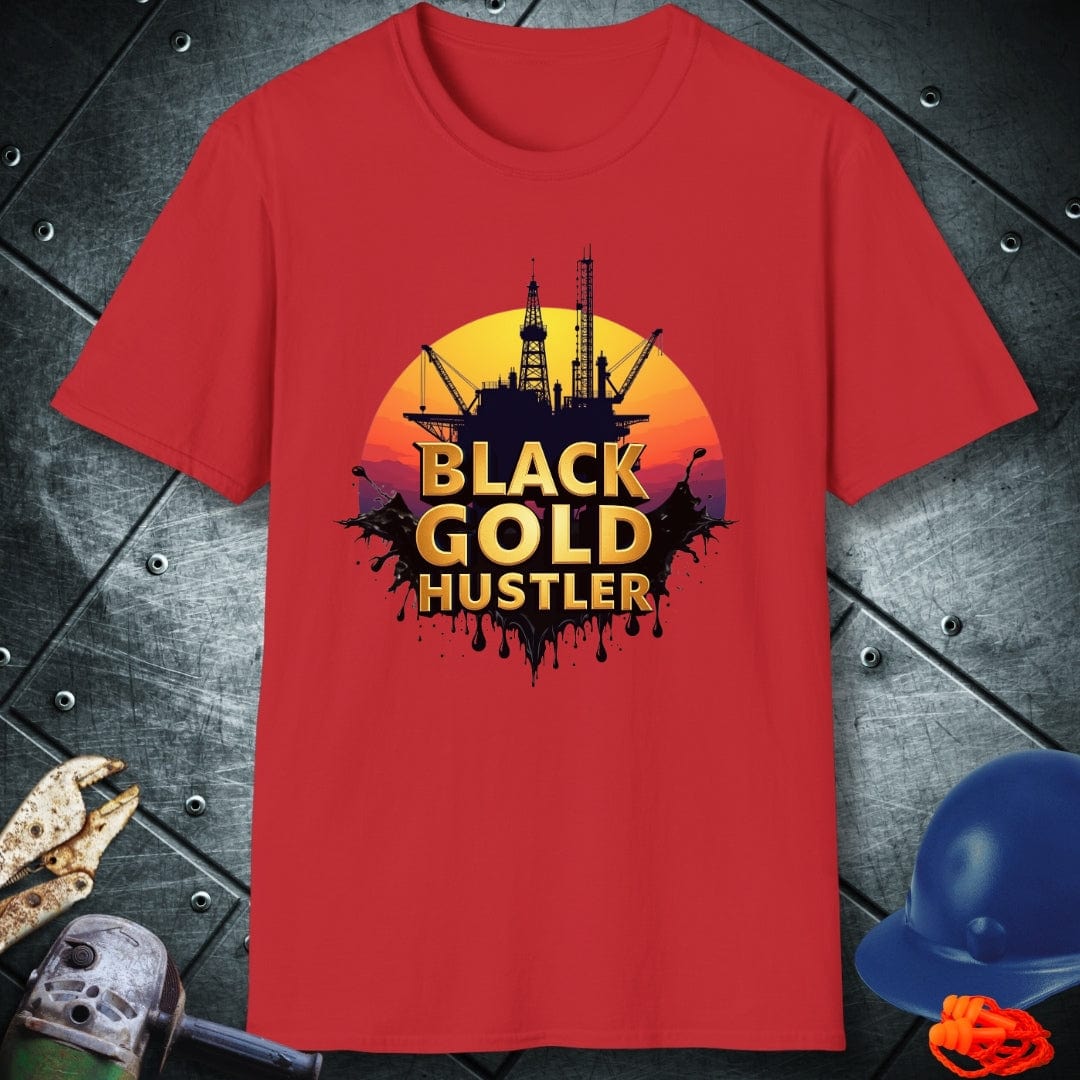 BLACK GOLD HUSTLER | OIL & GAS T-SHIRT