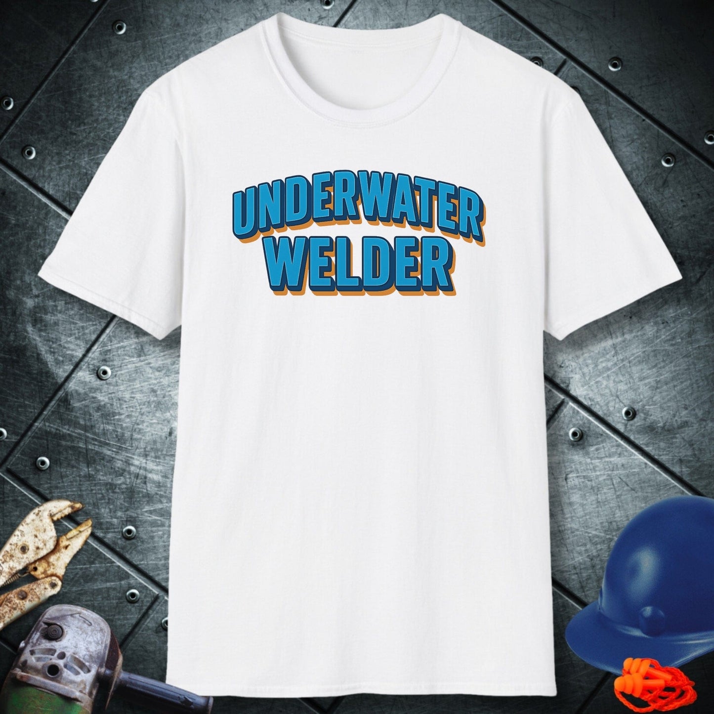 Underwater welder tshirt