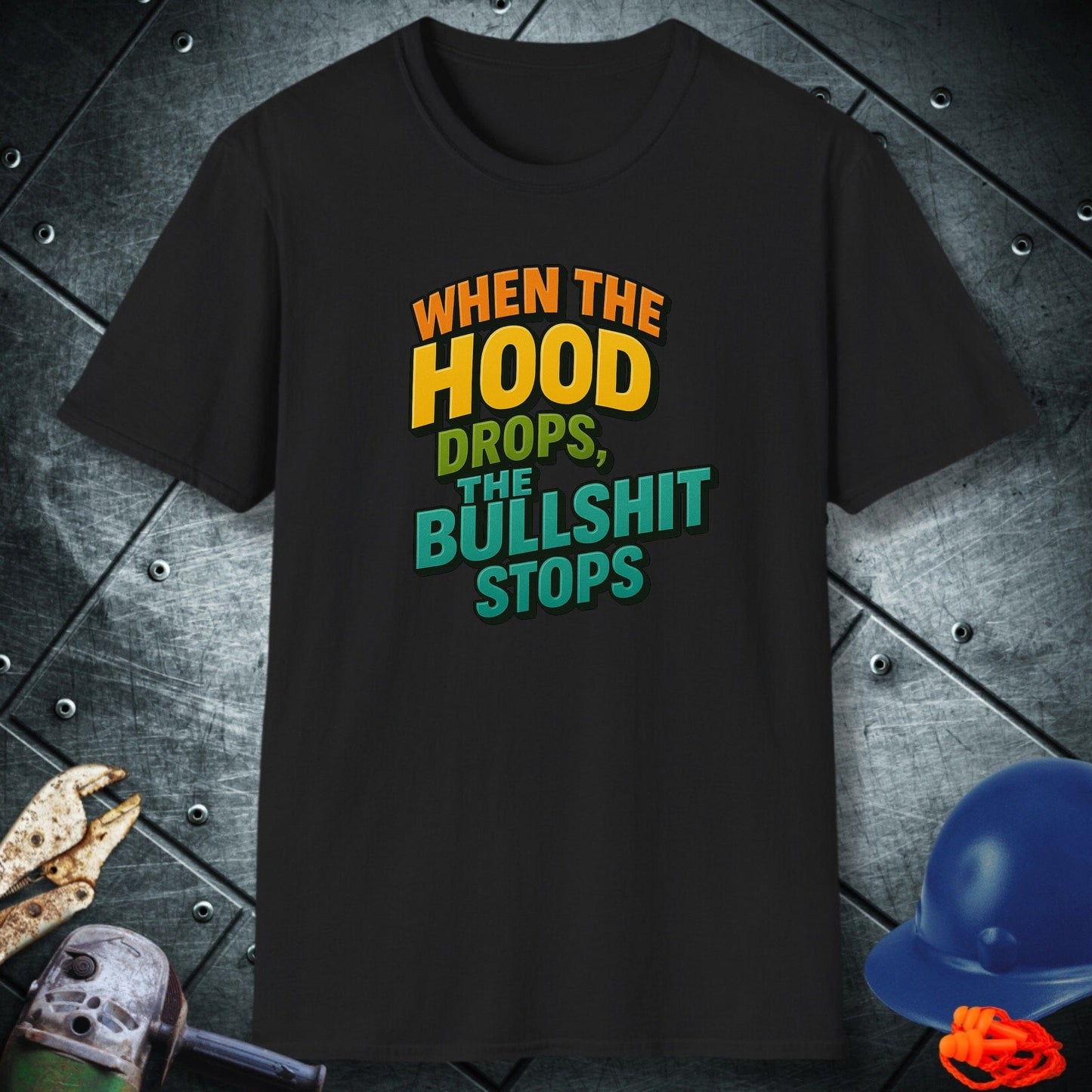 Hood Drop Welder shirt
