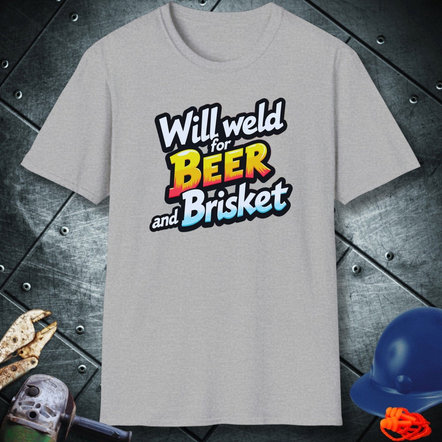 Beer and Brisket Welder shirt