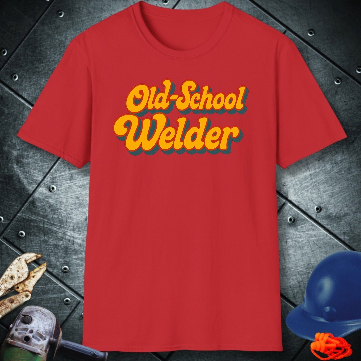 Old School welder shirt