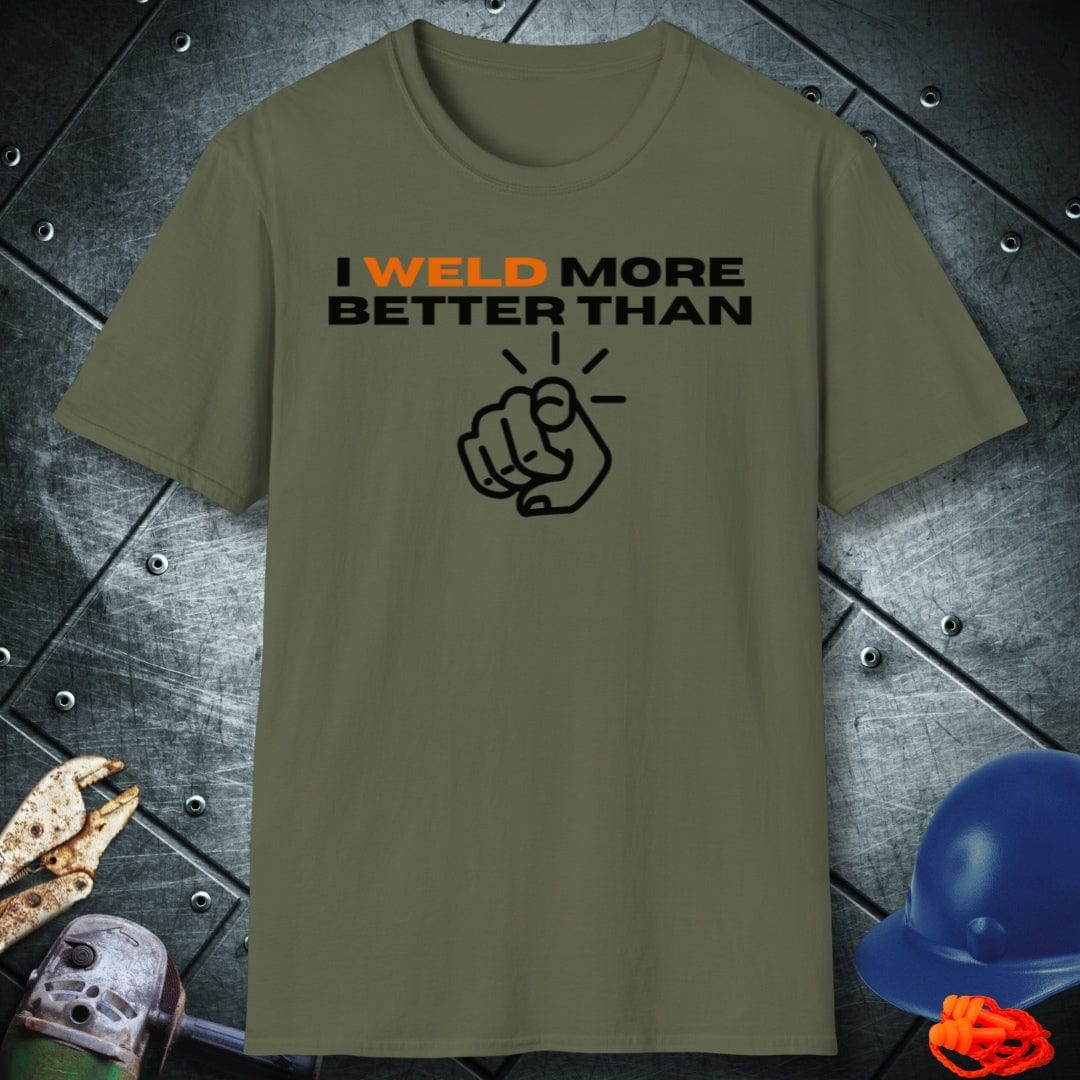MORE BETTER welder shirt