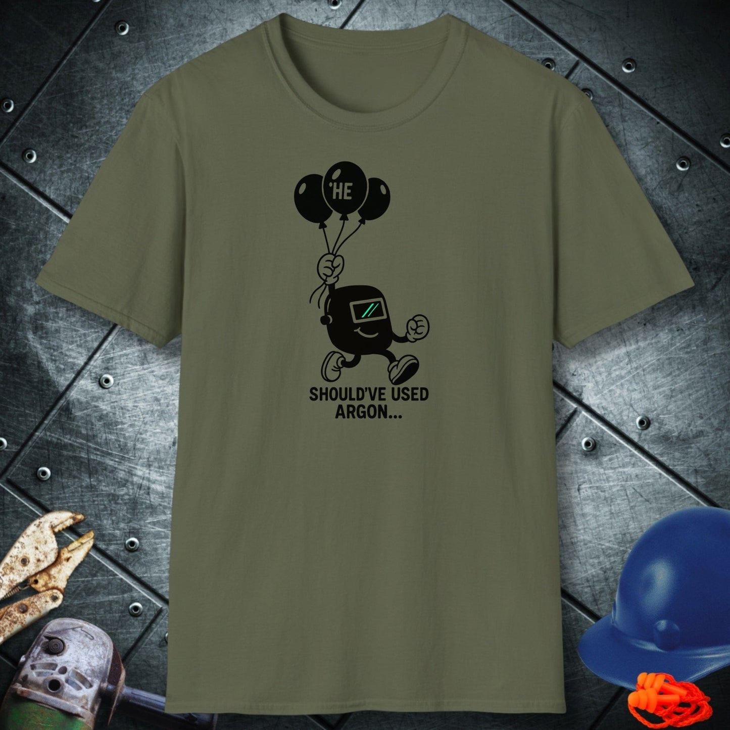 Mixed Gas welder shirt