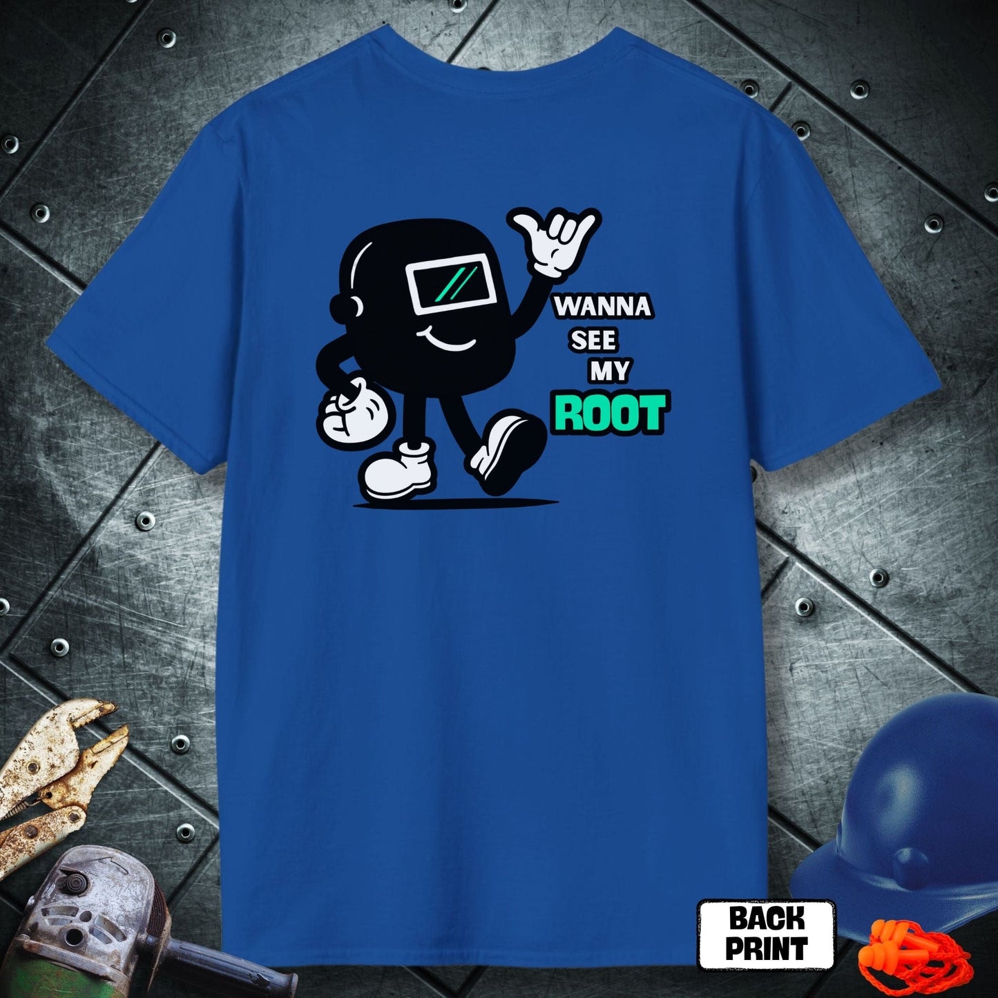 Royal Blue Root Game Tshirt