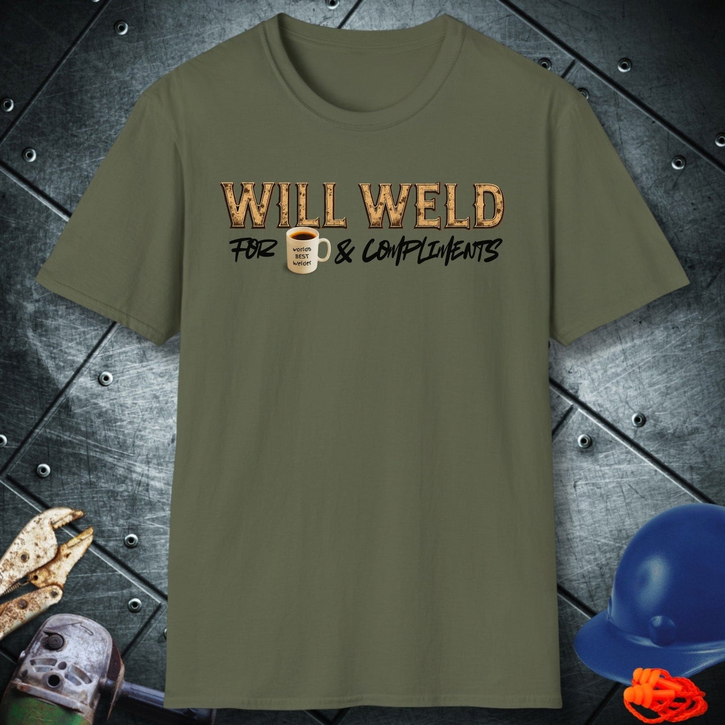 COFFEE & COMPLIMENTS | WELDER T-SHIRT