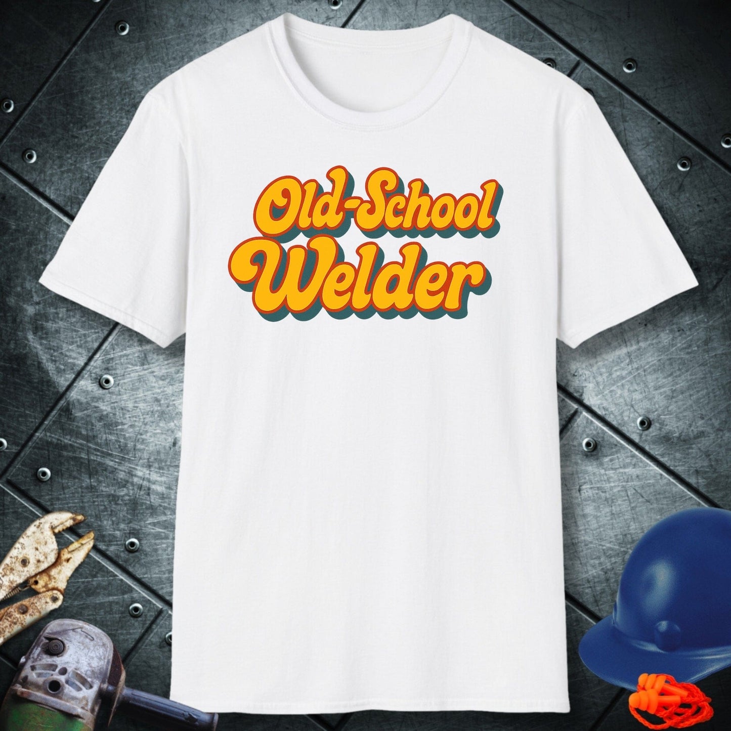 Old School welder shirt
