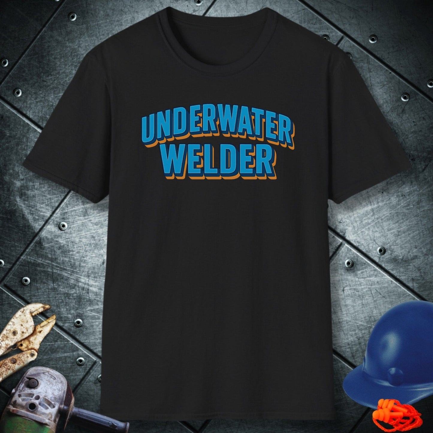Underwater welder tshirt