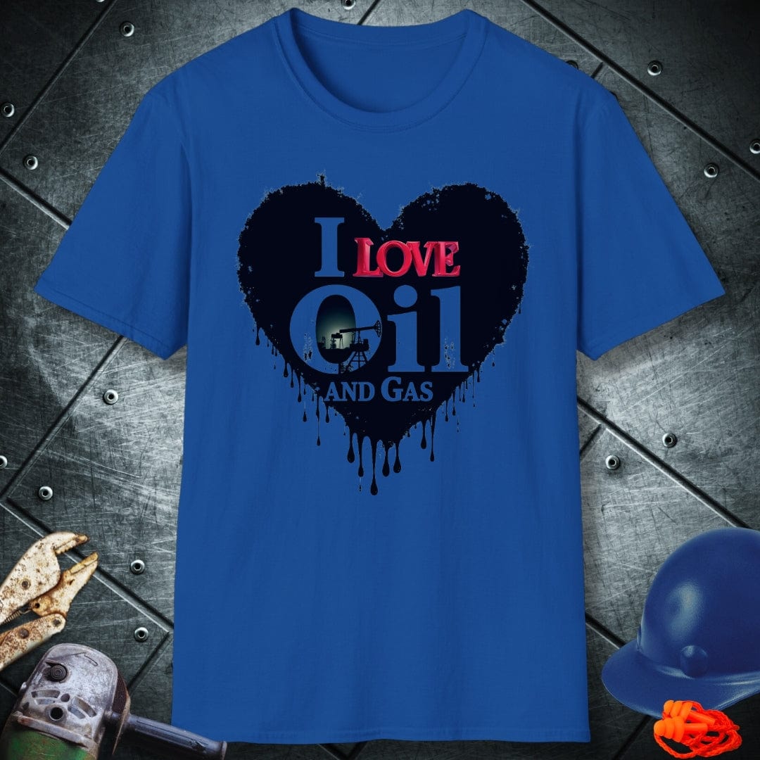 I LOVE OIL | OIL & GAS T-SHIRT