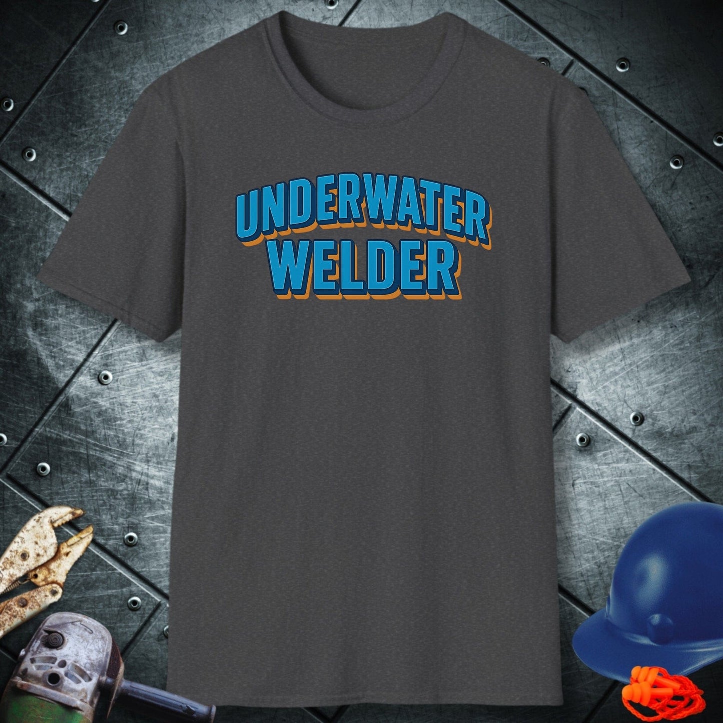Underwater welder tshirt