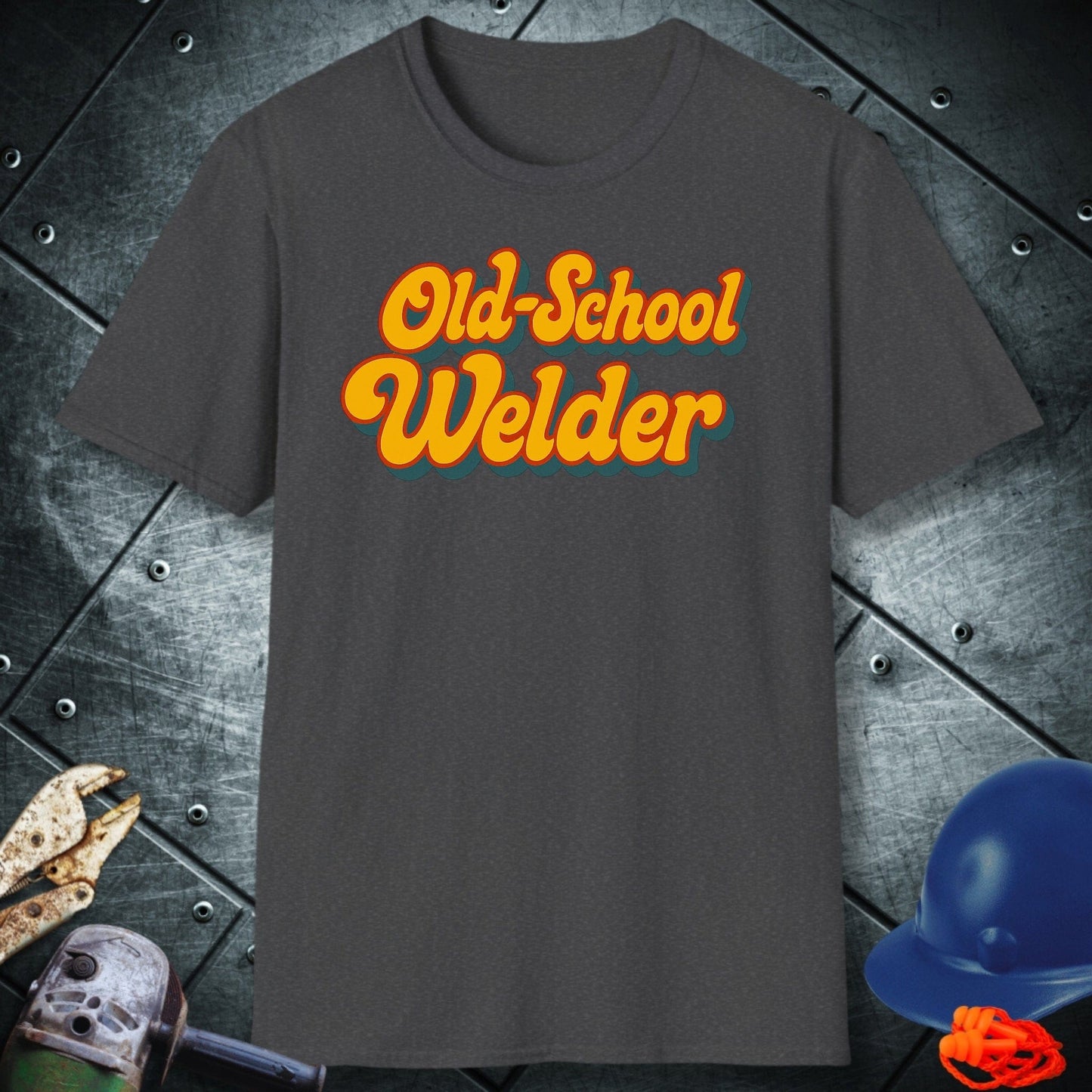 Old School welder shirt