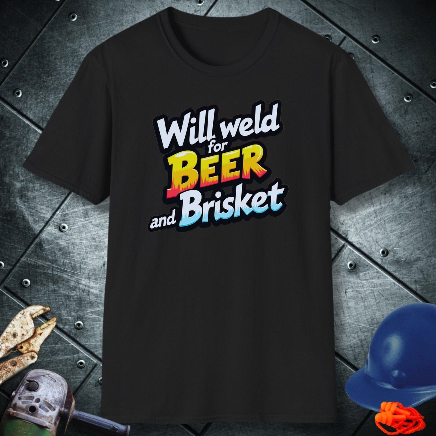 Beer and Brisket Welder shirt