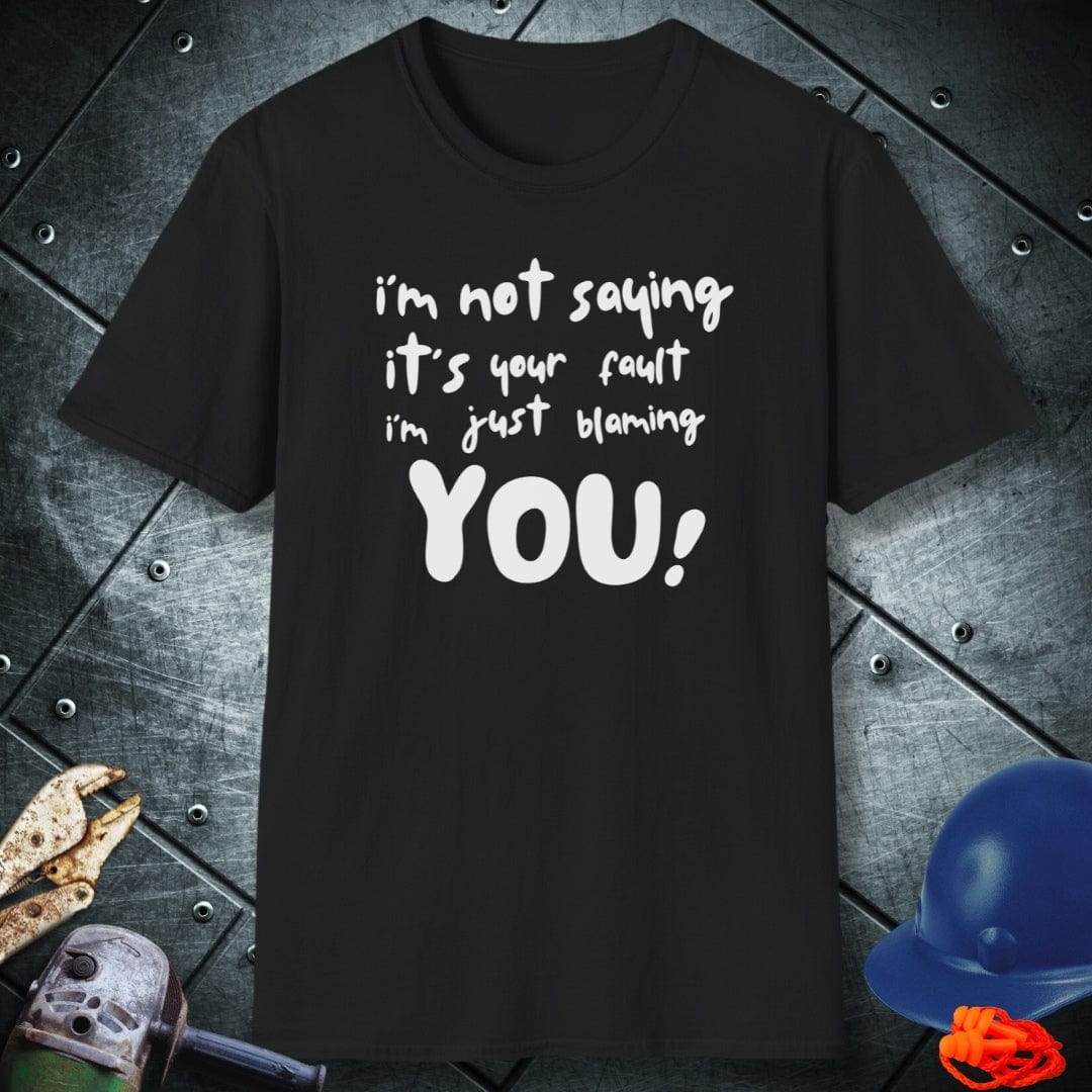 BLAME ALLOCATION | TRADE SAYINGS T-SHIRT