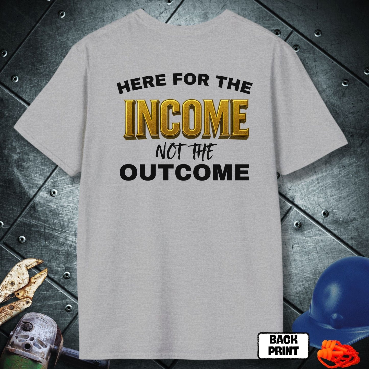 Sport Grey Dollar Driven "Pay Me" Tshirt