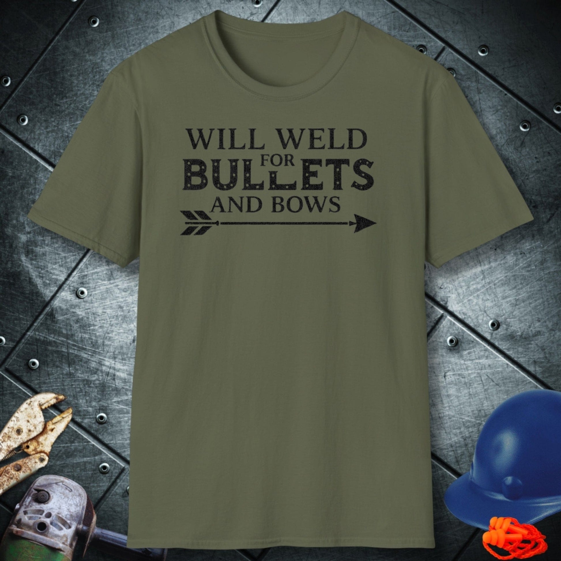 Bullets and Bows Welding shirt