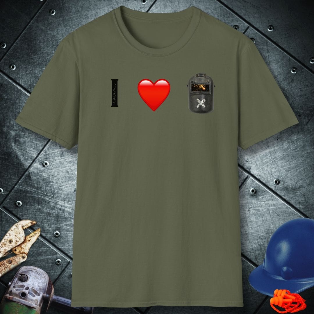 I LOVE WELDING | WELDER T-SHIRT