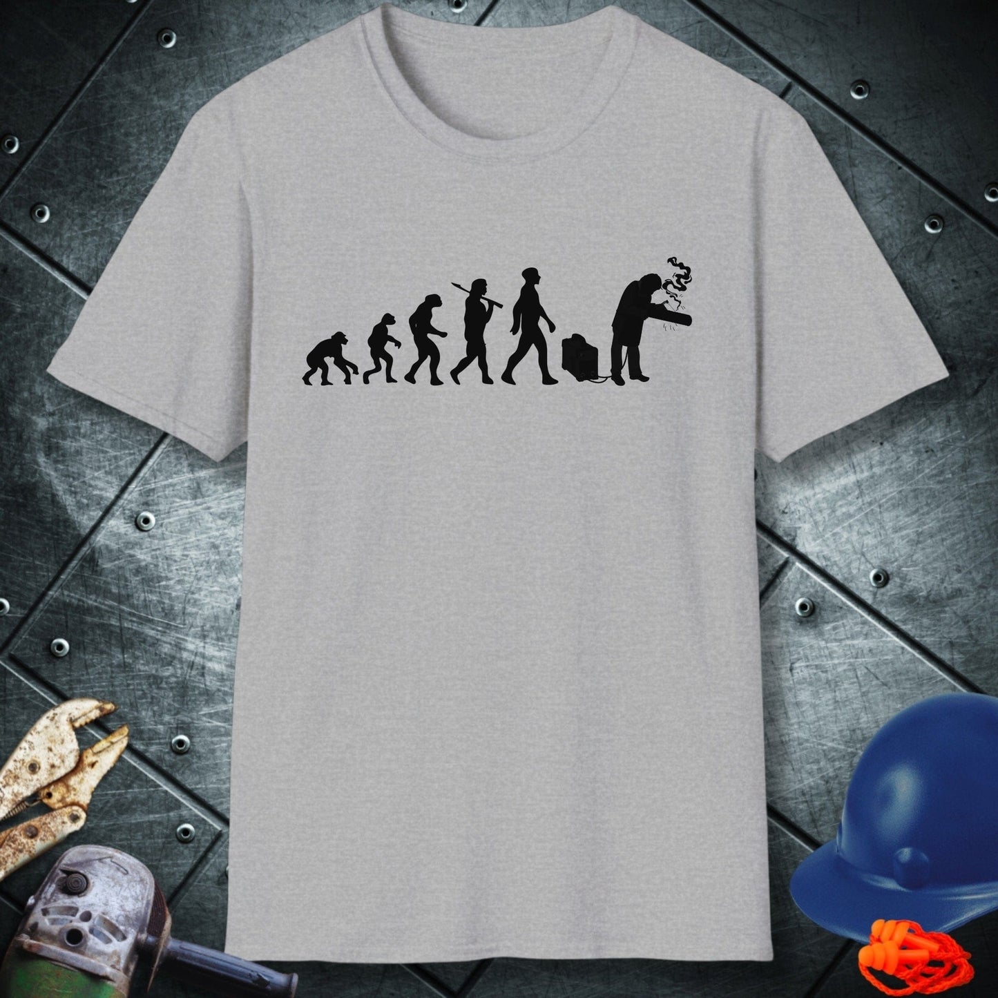 Evolution welder shirt
