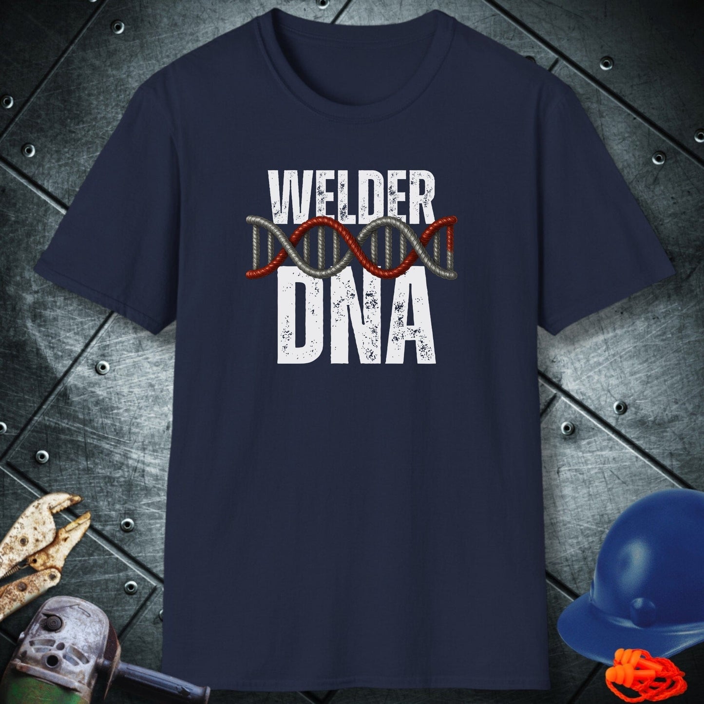 Double Helix welder shirt