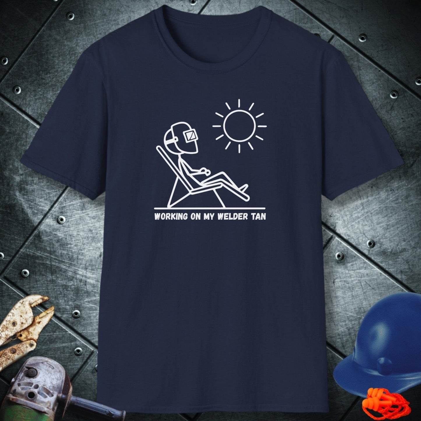 Catching Rays welder shirt