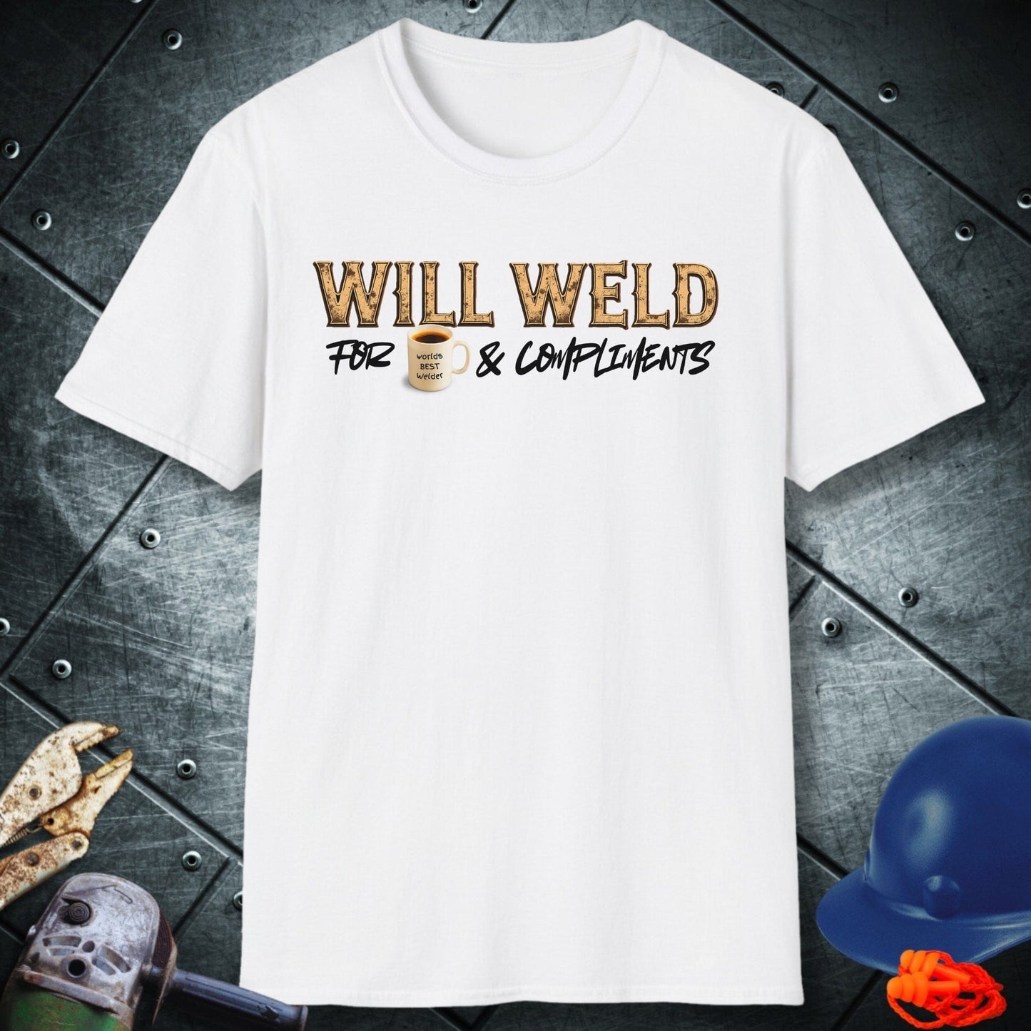 COFFEE & COMPLIMENTS | WELDER T-SHIRT