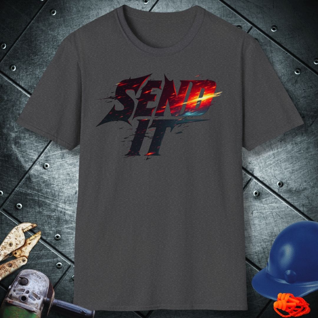 SEND IT FULL THROTTLE | TRADE SAYINGS T-SHIRT