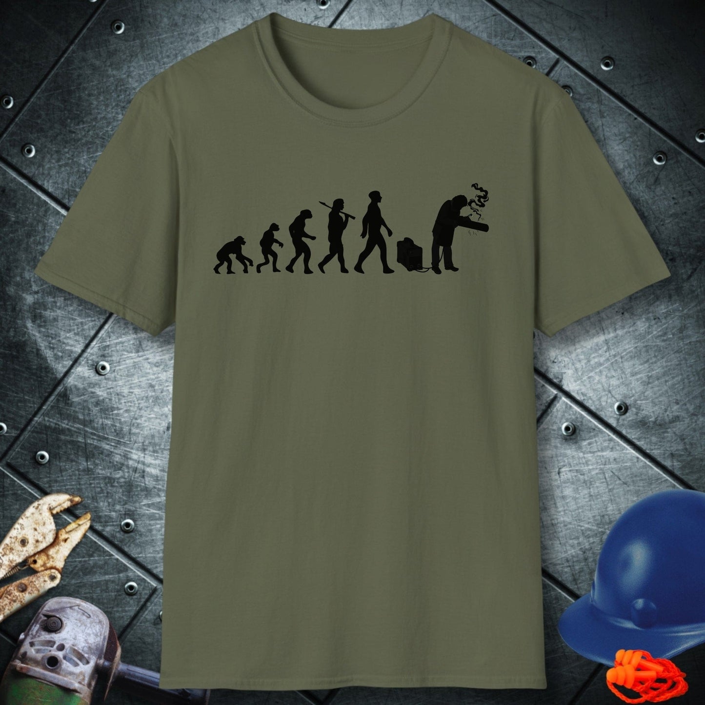 Evolution welder shirt