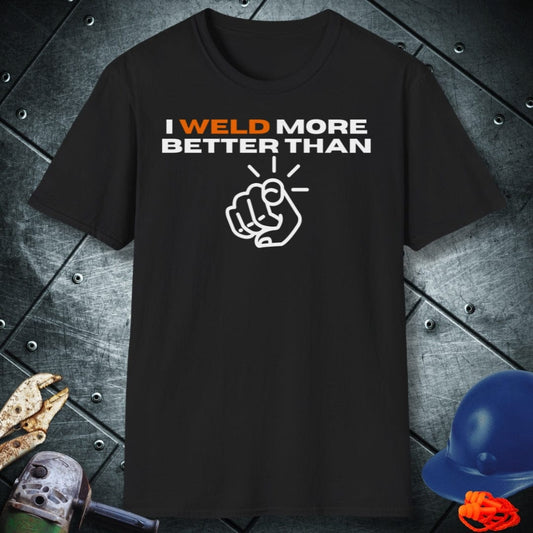 MORE BETTER welder shirt