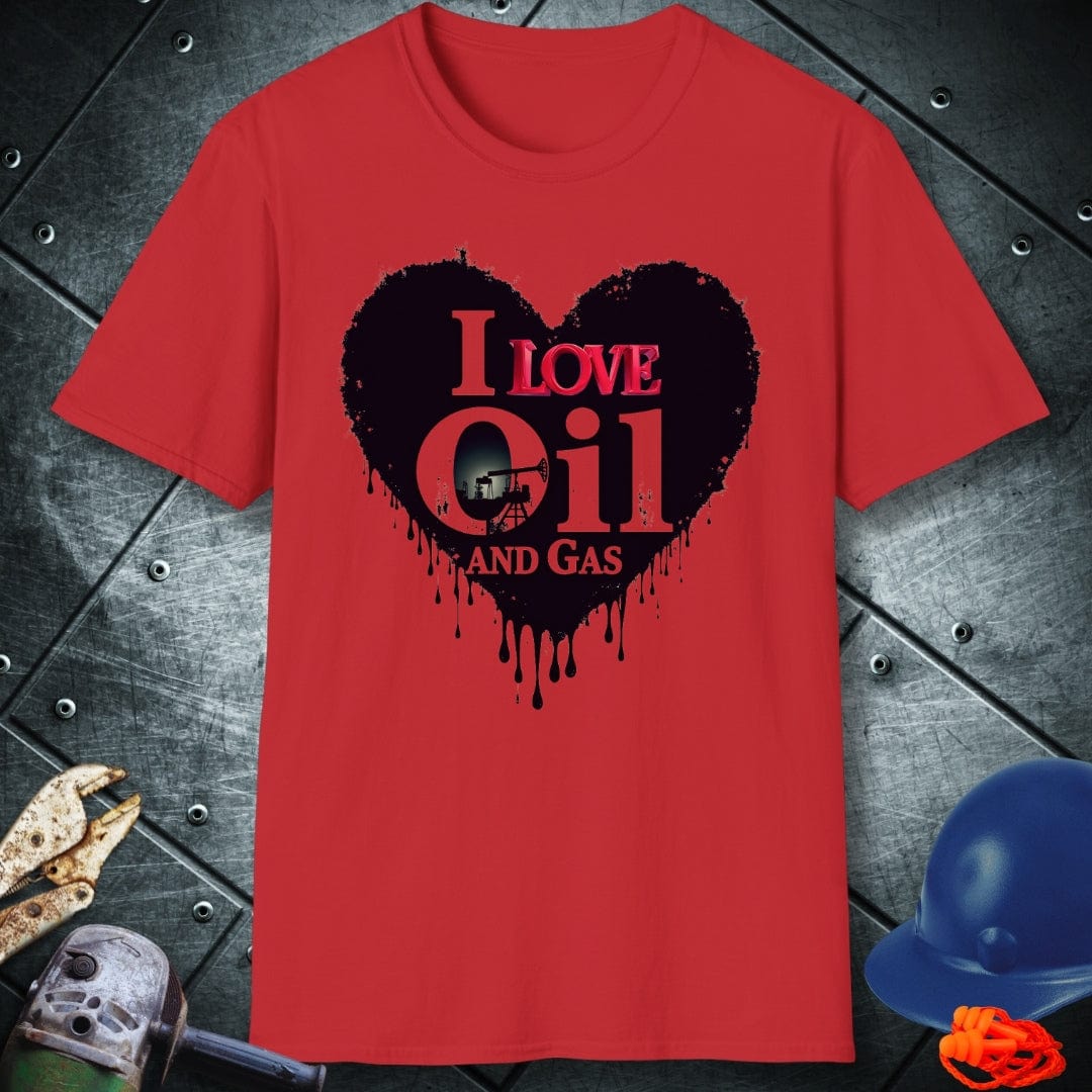 I LOVE OIL | OIL & GAS T-SHIRT