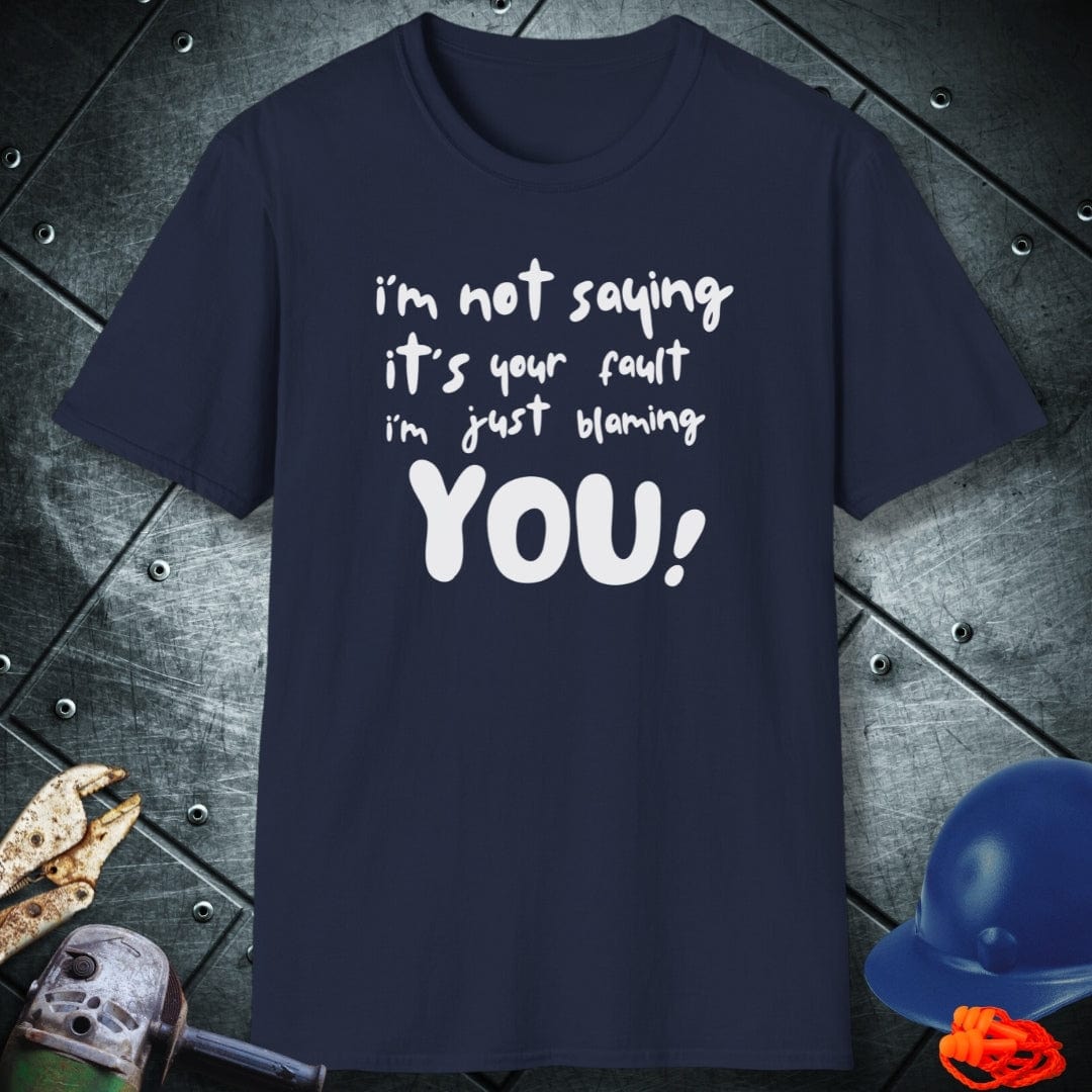 BLAME ALLOCATION | TRADE SAYINGS T-SHIRT