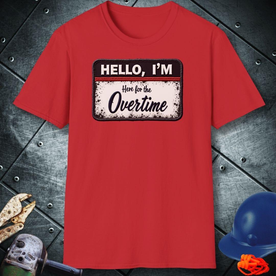 OVERTIME READY | TRADE SAYINGS T-SHIRT