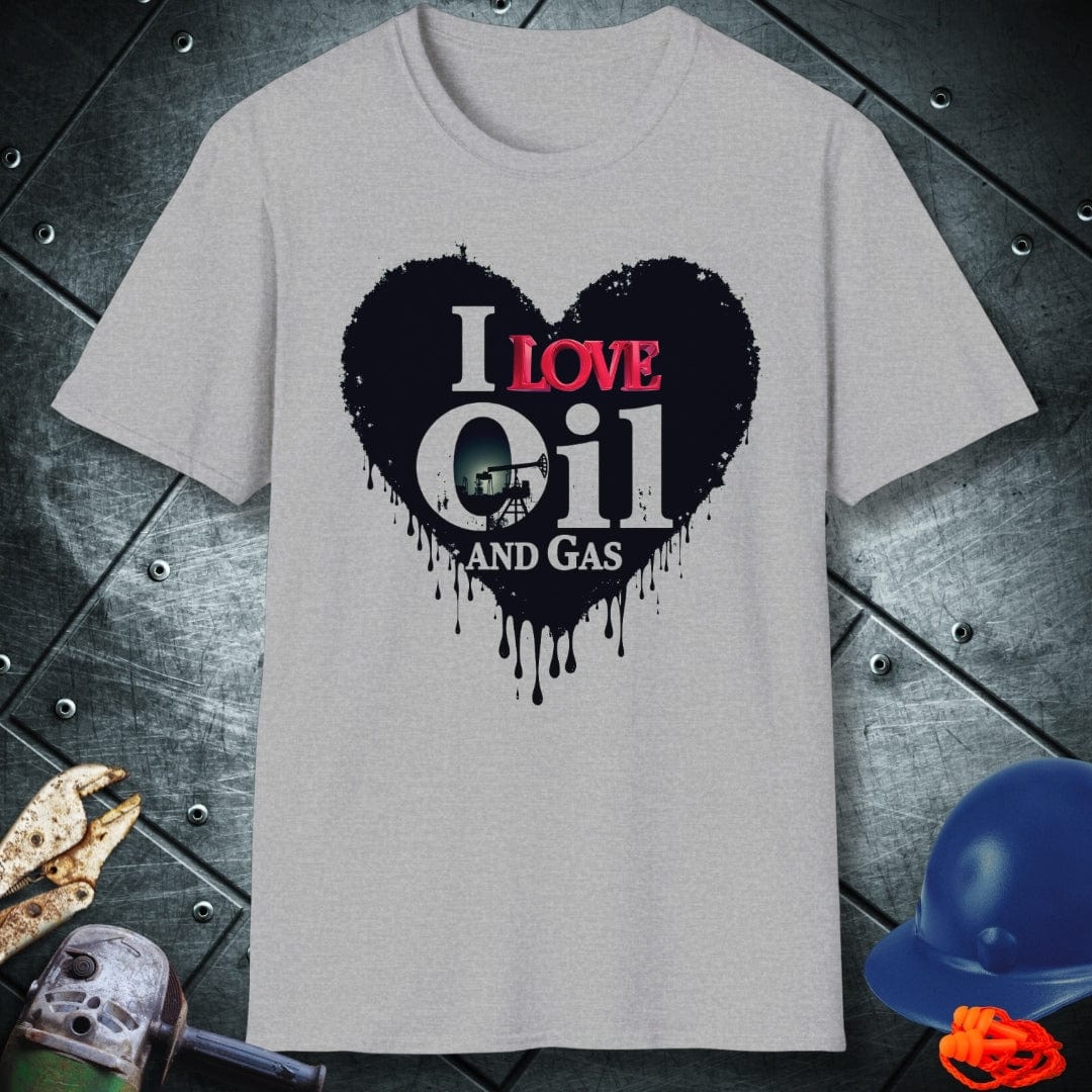 I LOVE OIL | OIL & GAS T-SHIRT