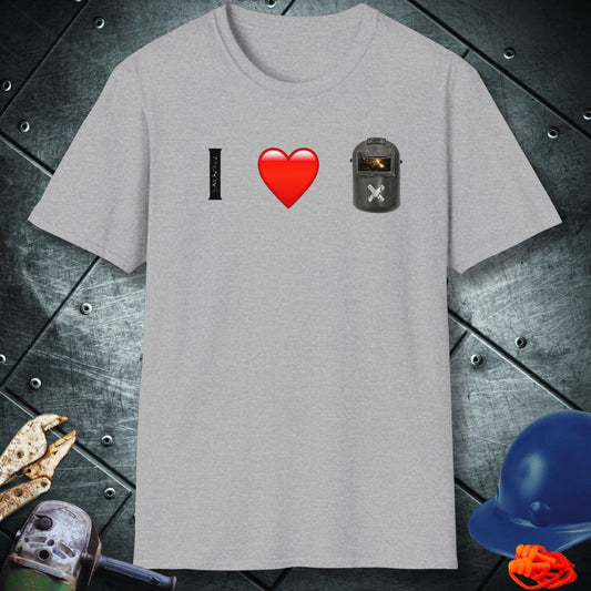 I LOVE WELDING | WELDER T-SHIRT