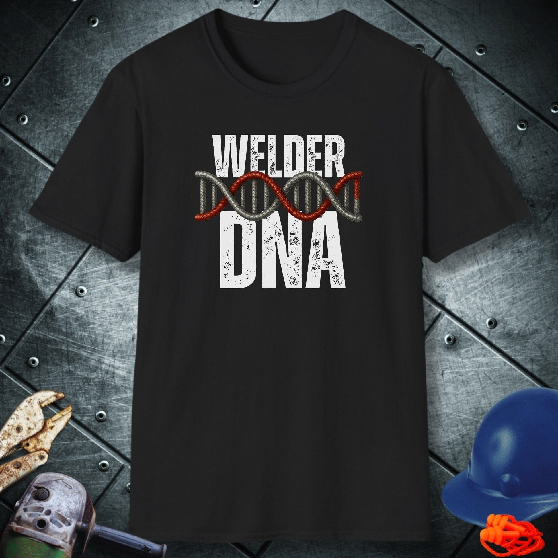 Double Helix welder shirt