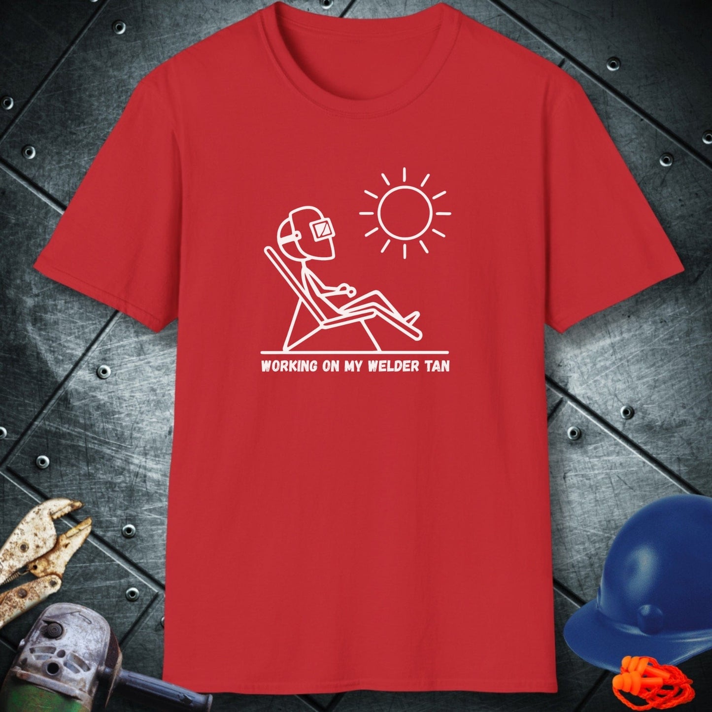 Catching Rays welder shirt