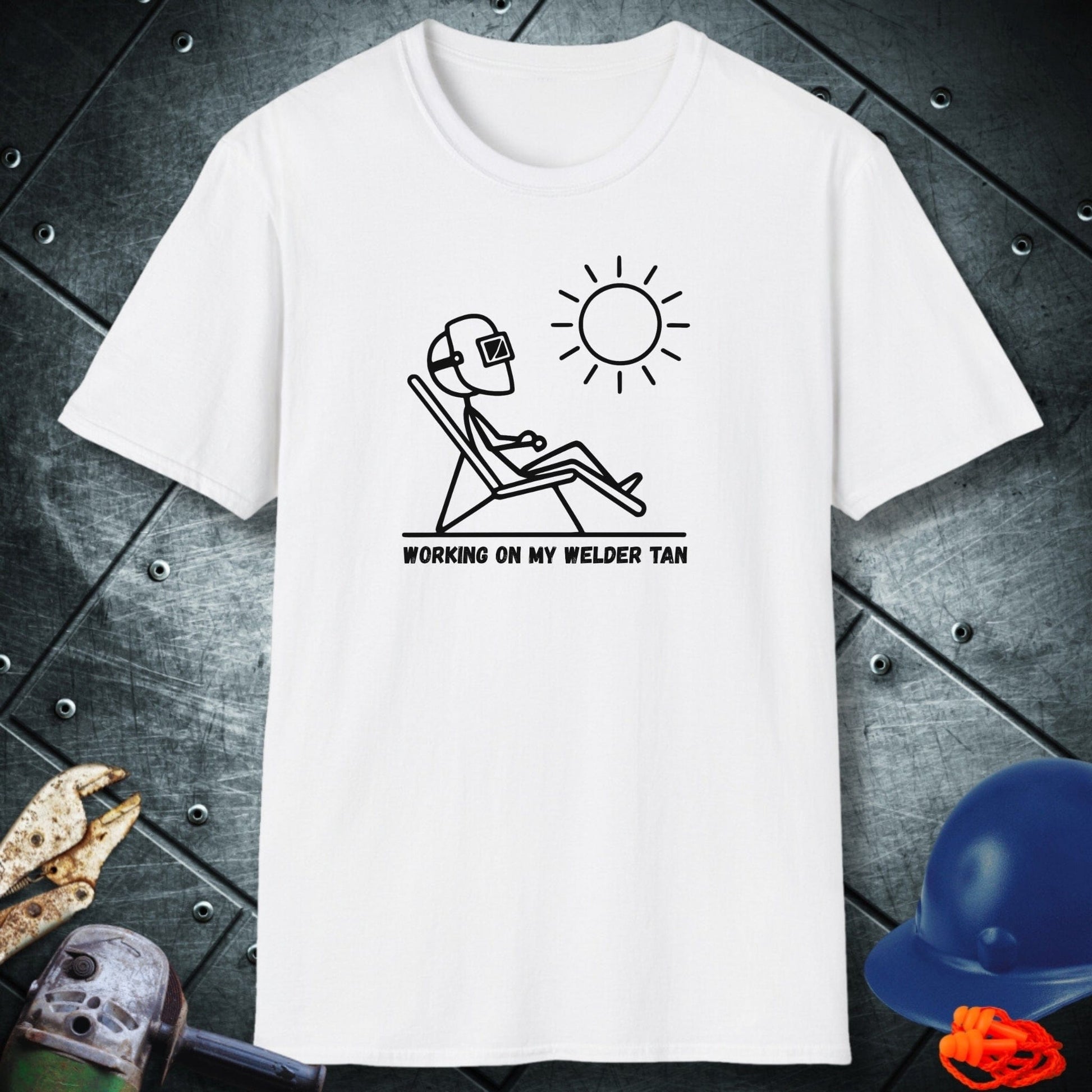 Catching Rays welder shirt