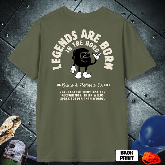 Military Green Hood Legend tshirt