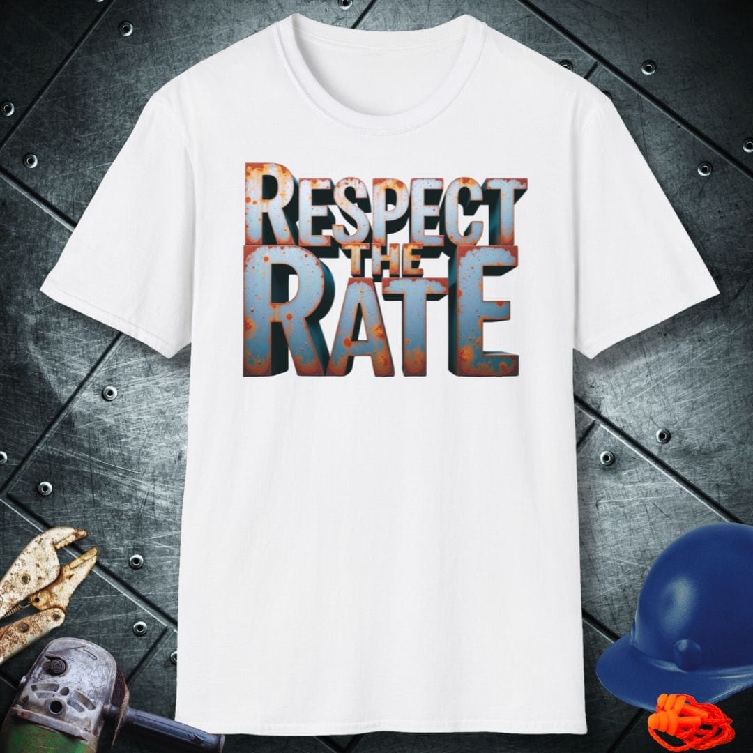 RATE RESPECT | TRADE SAYINGS T-SHIRT