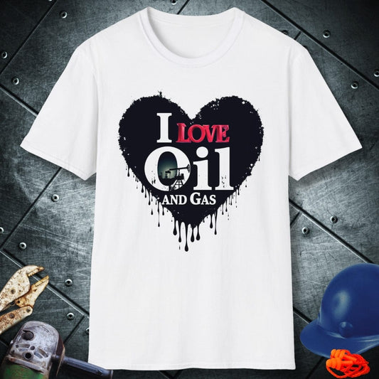 I LOVE OIL | OIL & GAS T-SHIRT