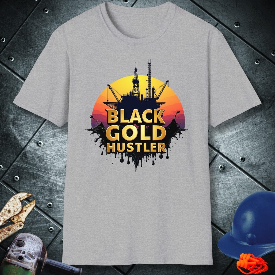 BLACK GOLD HUSTLER | OIL & GAS T-SHIRT