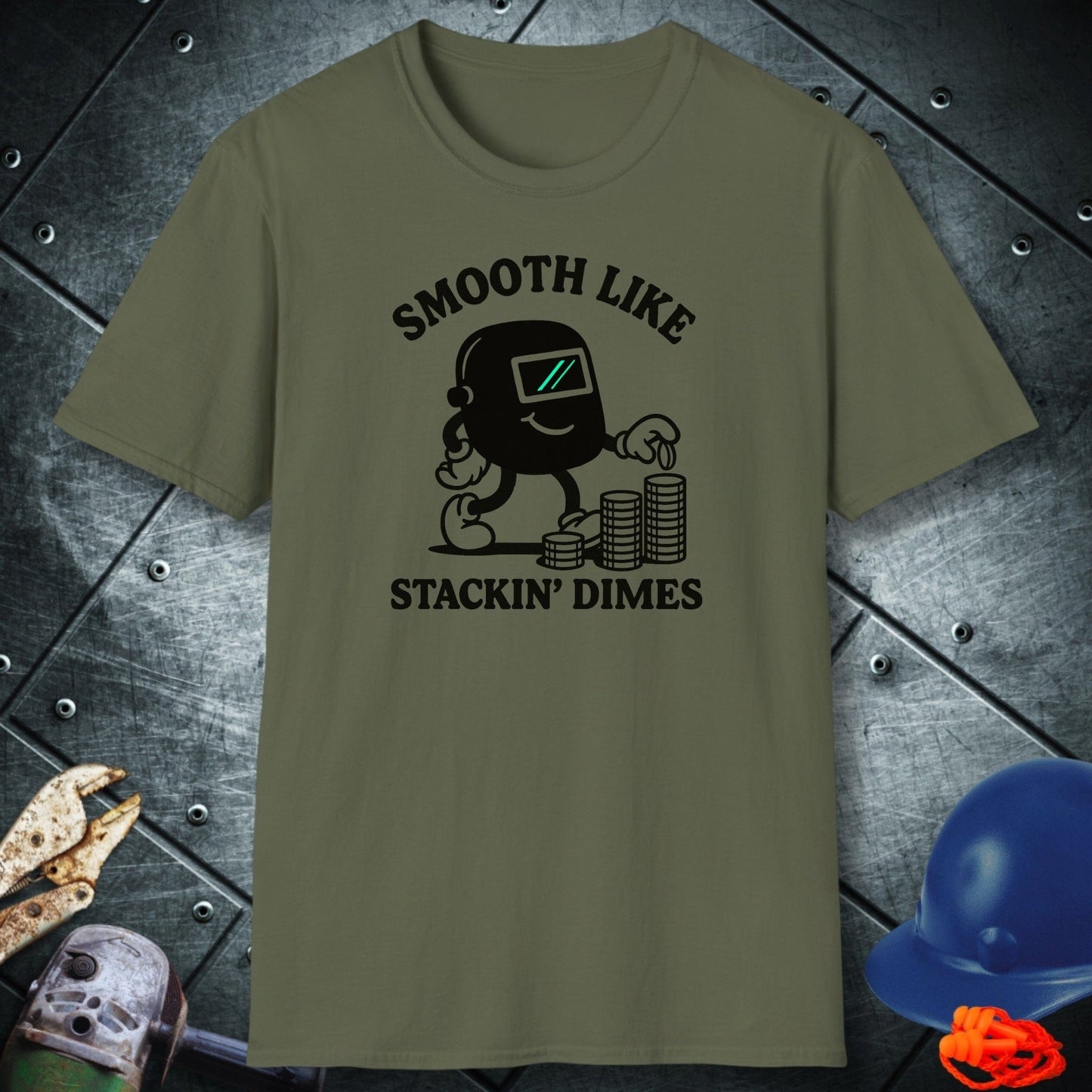 Smooth Stackin welder shirt