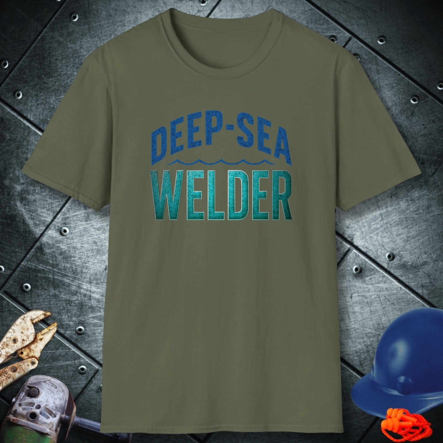 underwater welder tshirt