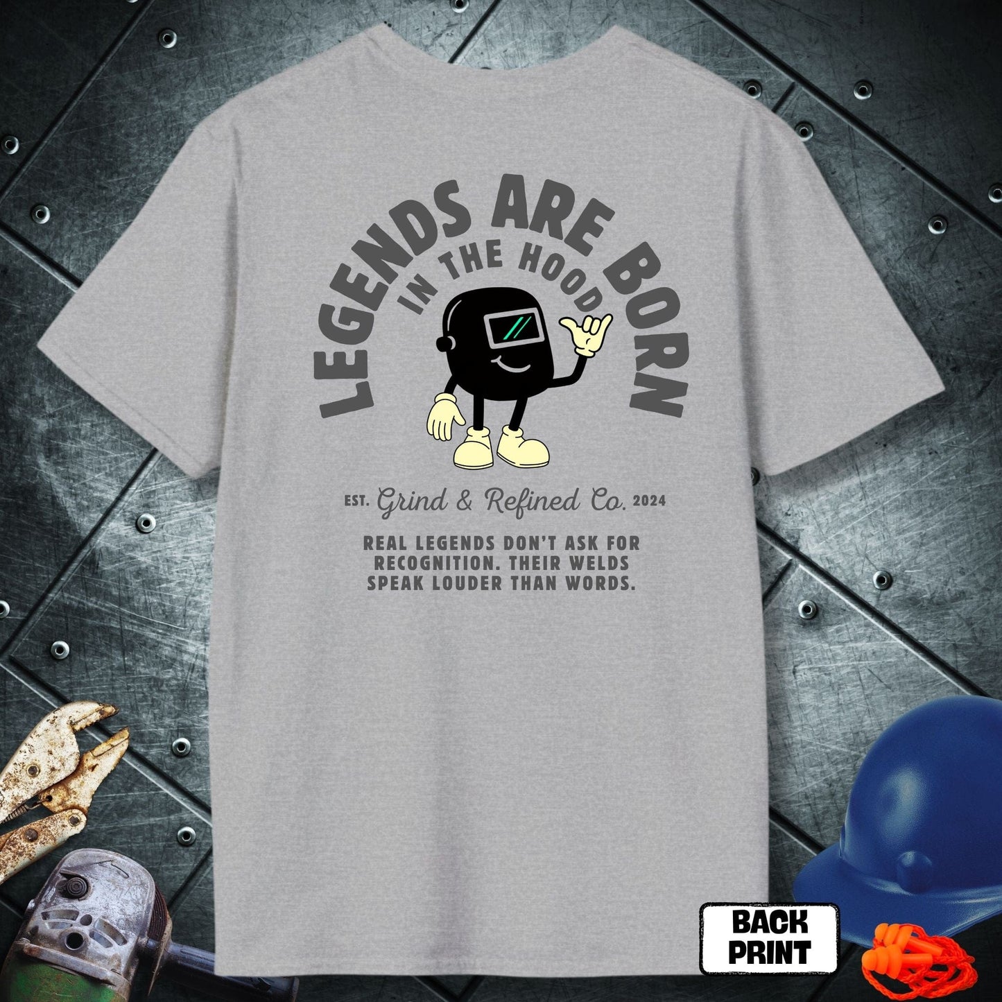 Sport Grey Hood Legend tshirt